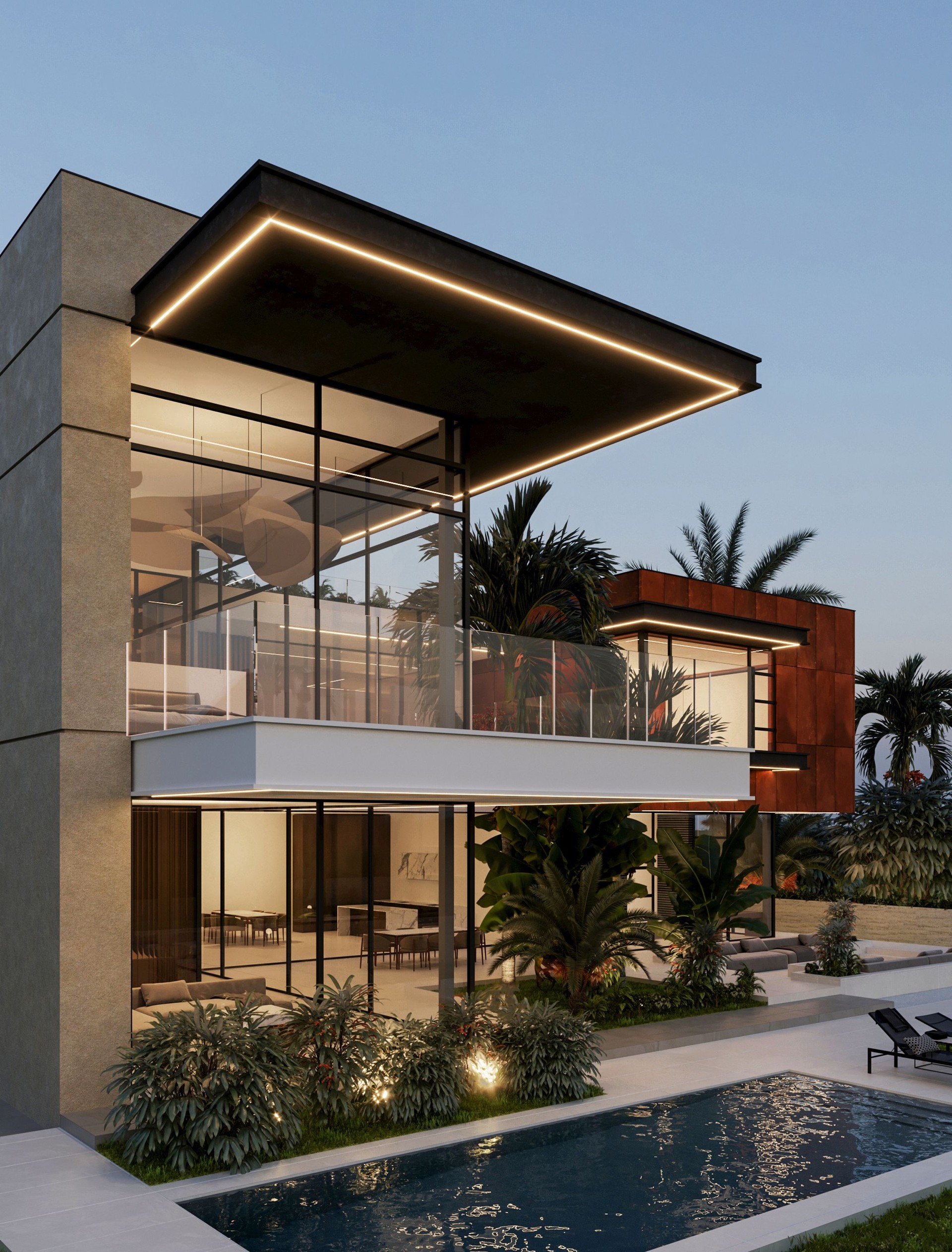 Modern villa